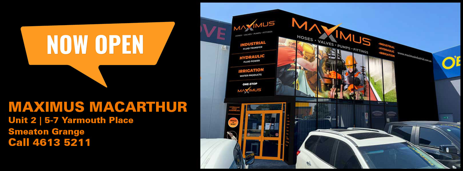 Maximus Macathur open now